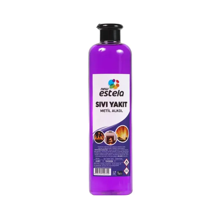 New Estela Sıvı Yakıt Metil Alkol 750ML