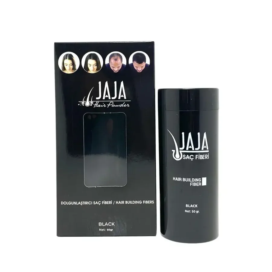 Jaja Fibers Saç Dolgunlaştırıcı Topik 50 gr Siyah