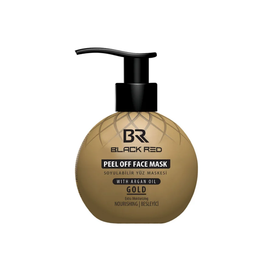 Black Red Soyulabilir Yüz Maskesi Argan Yağlı