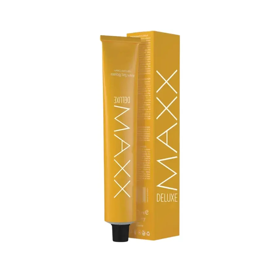 Maxx Deluxe Profesyonel 6/00 Yoğun Koyu Kumral Saç Boyası 60 Ml