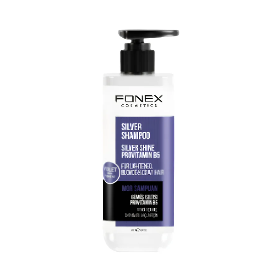 Fonex Gümüş Işıltılı Pro Vitamin B5 Mor Şampuan 500 Ml